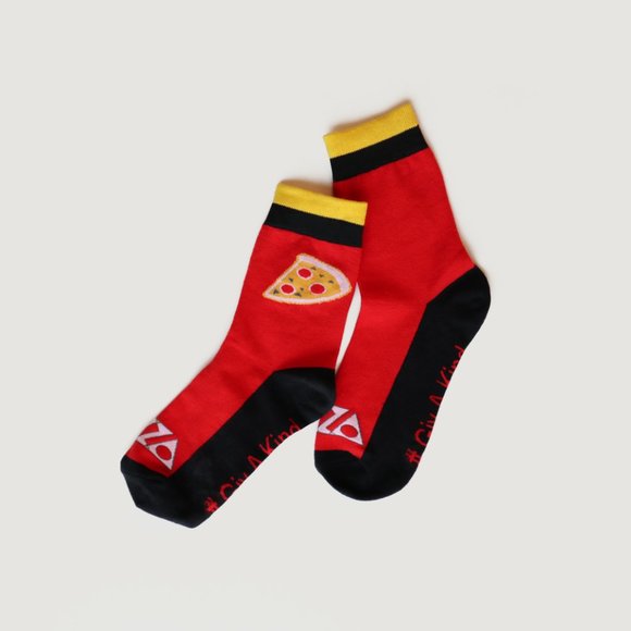 Brand new, Pizza socks, 100% organic cotton, unisex, size 7-12 - Picture 8 of 10